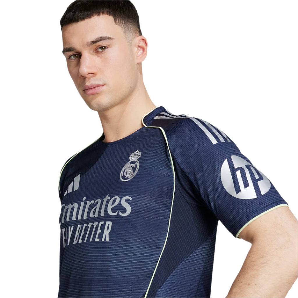 adidas RÃ¼diger Real Madrid 25/26 Away Jersey w/ Champions League Patches (Legend Ink)