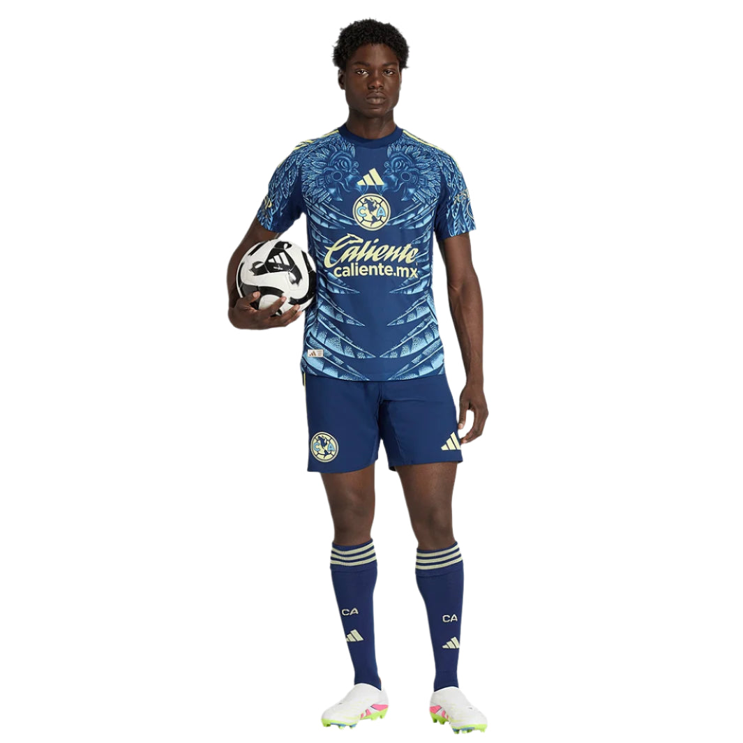 adidas Fidalgo Men's Club AmÃ©rica 25/26 Authentic Away Jersey (Blue)