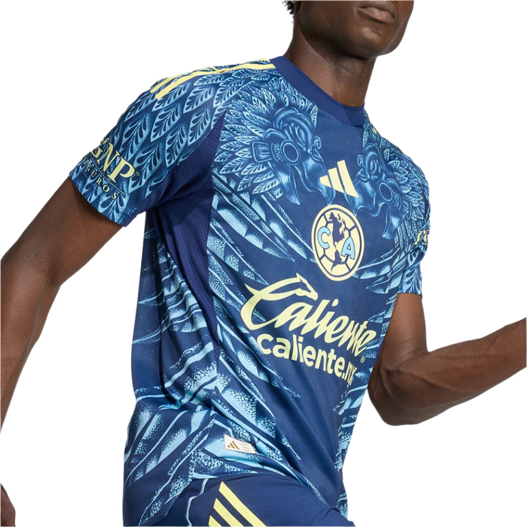 adidas Davila Men's Club AmÃ©rica 25/26 Authentic Away Jersey (Blue)