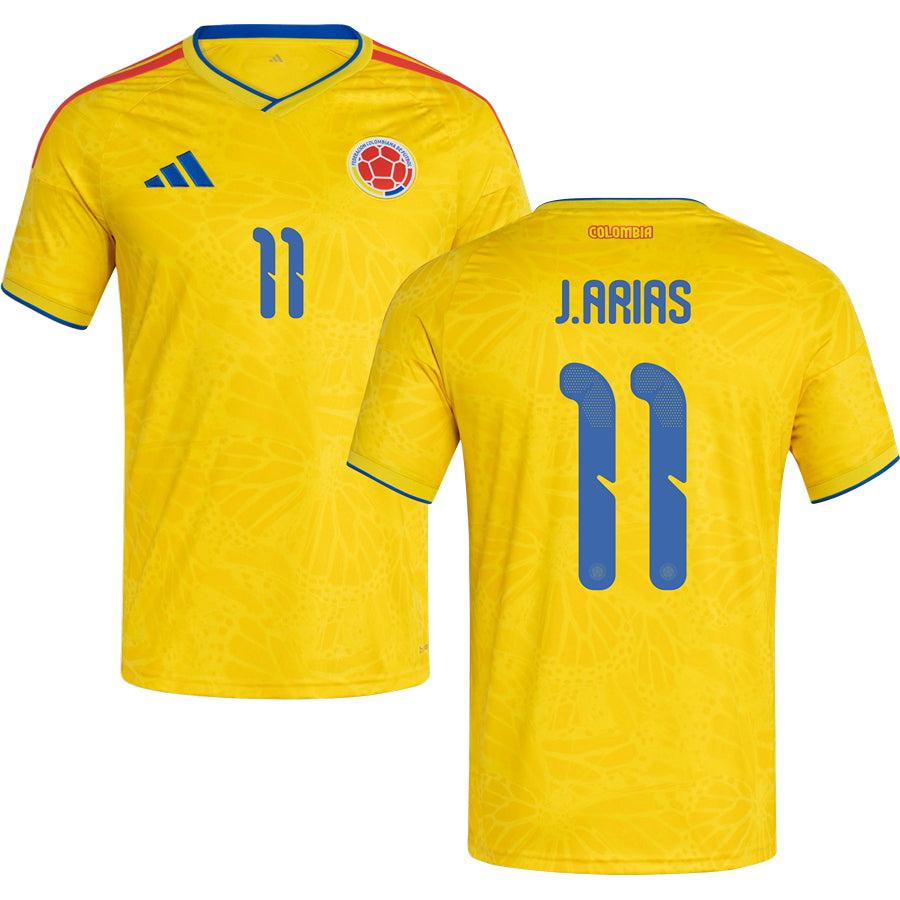 2026 Colombia Home Soccer Jersey World Cup 2026