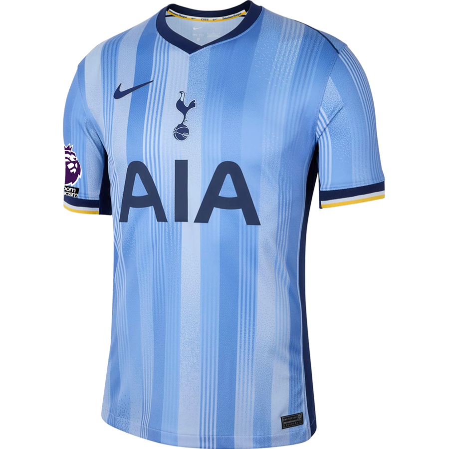 Nike Tottenham Away Jersey w/ EPL + No Room For Racism Patches 24/25 (Cobalt Bliss/Binary Blue)