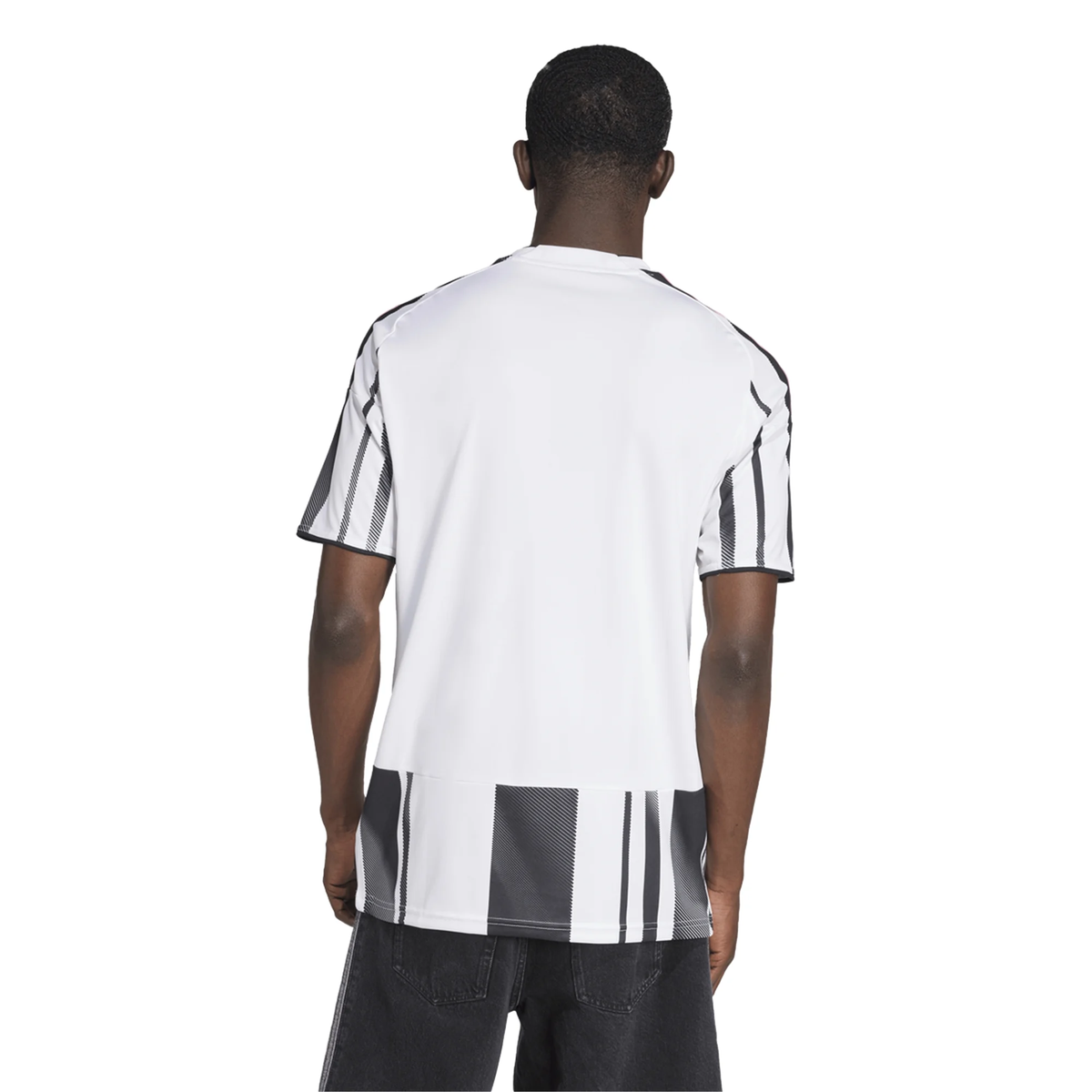 adidas Juventus Kalulu Home Jersey w/ Champions League Patches 25/26 (White/Black/Pink)