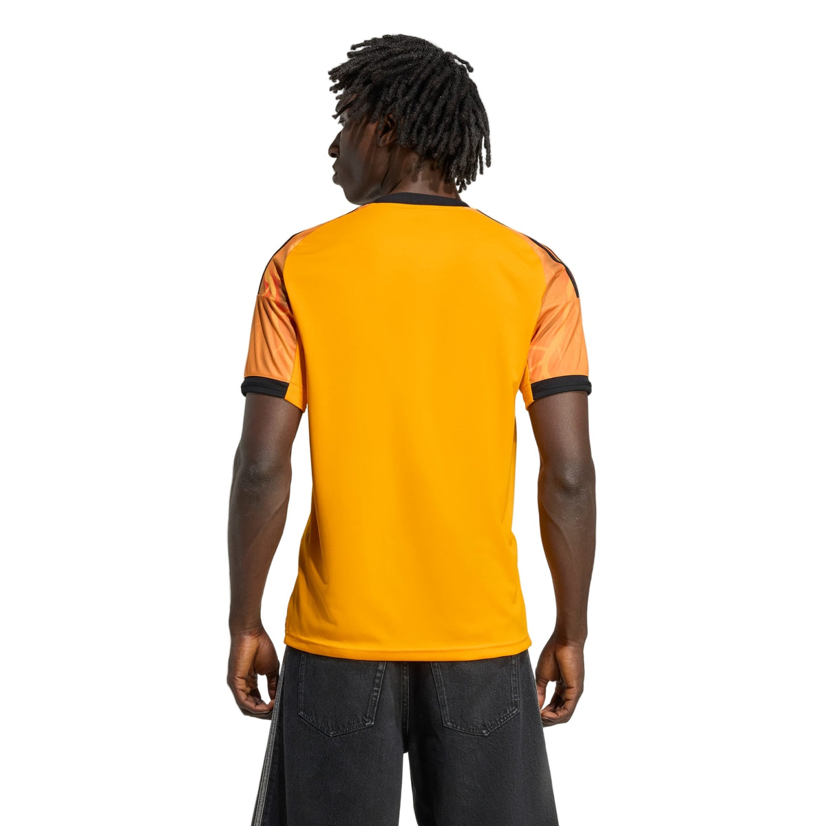 adidas Roma Daniele Ghilardi Away Jersey w/ Serie A Patch 25/26 (Orange/Black)