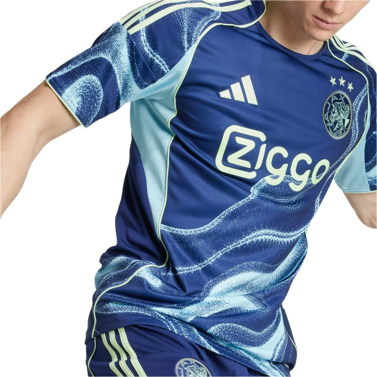 adidas Men's Ajax Away Jersey 25/26 (Night Sky)