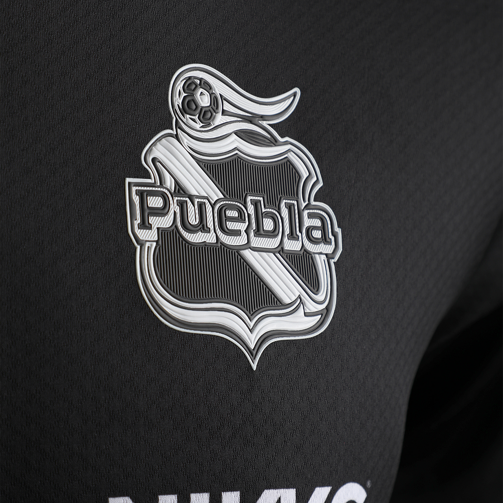 Pirma Men's Puebla Away Jersey 25/26 (Black/White)