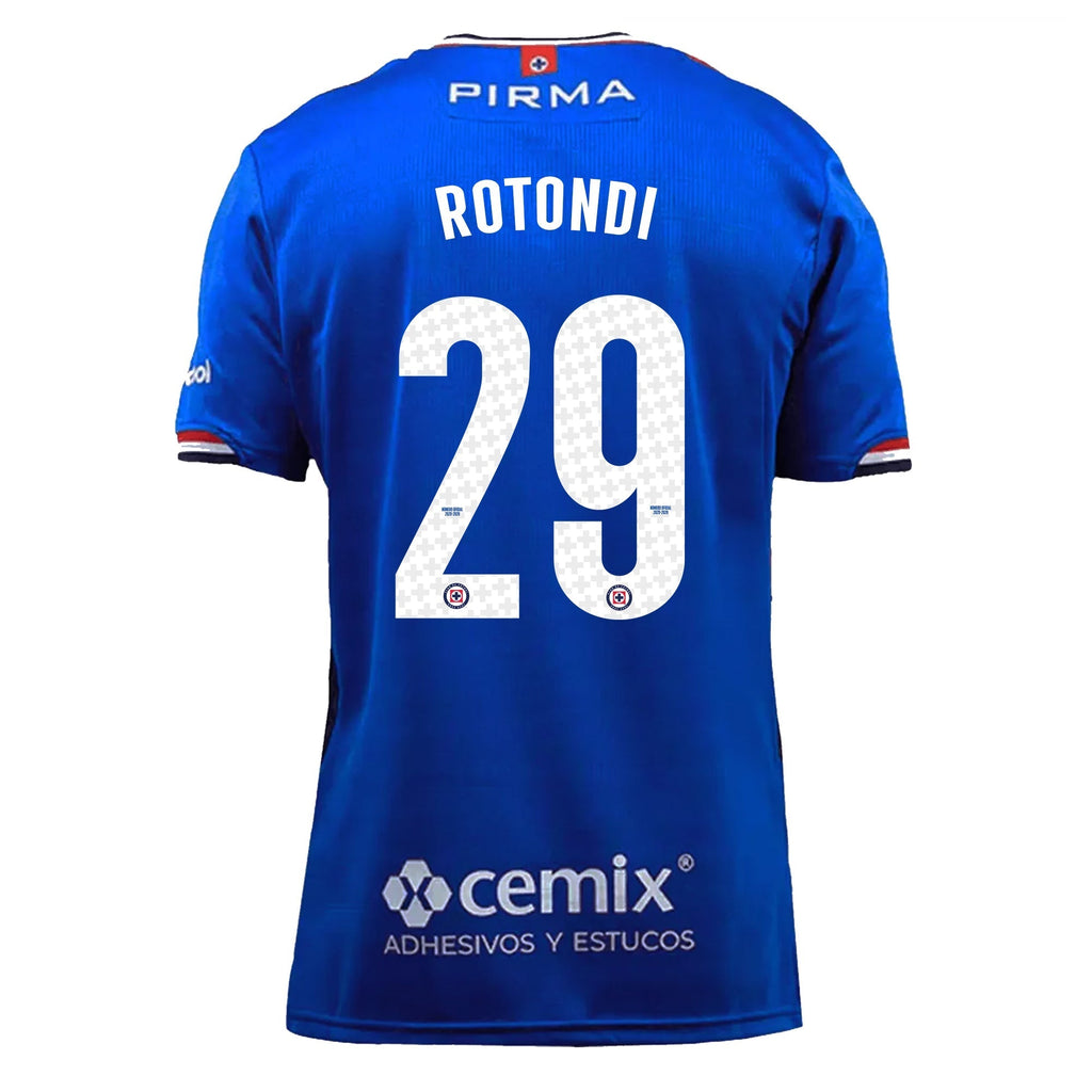 Pirma Men's Carlos Rodolfo Rotondi Cruz Azul Home Jersey 25/26 (Blue)
