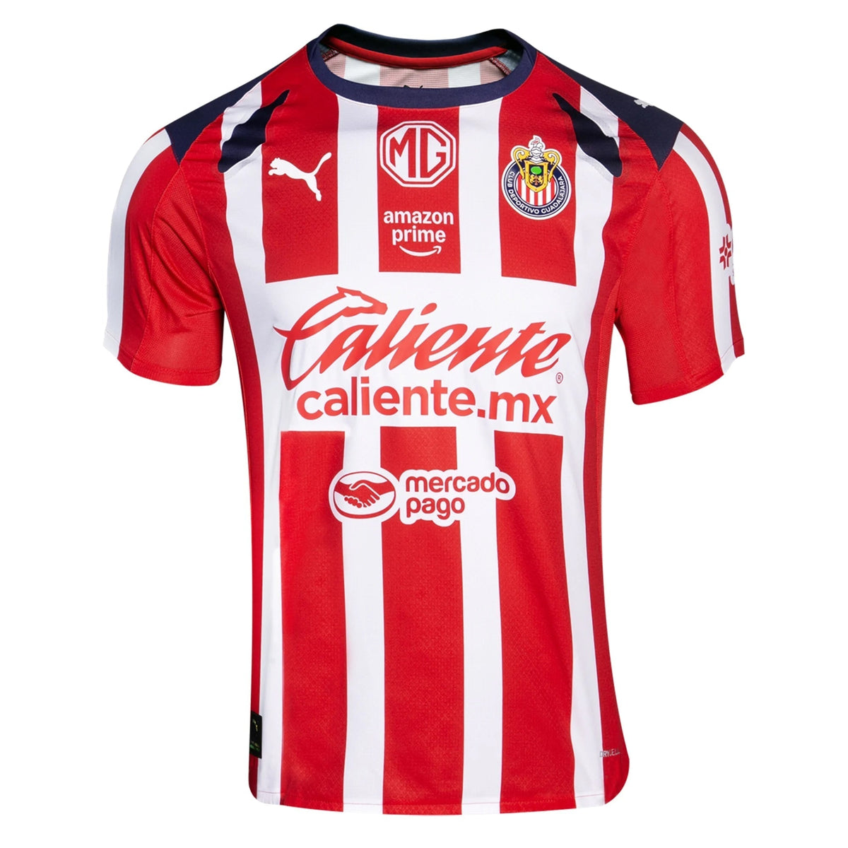 Puma Gilberto Sepulveda Men's Chivas De Guadalajara Home Jersey 25/26 (Puma Red/White)