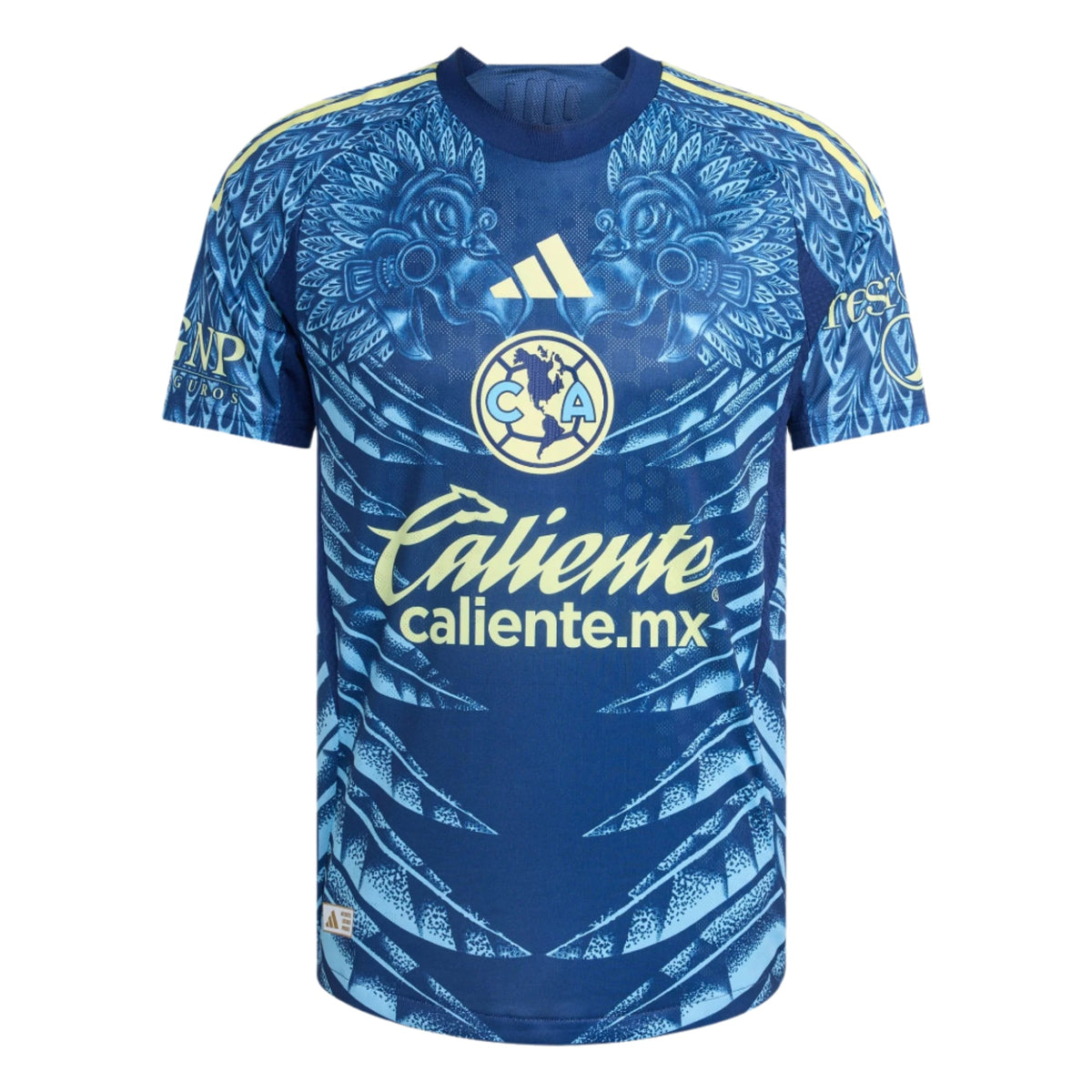 adidas Brian Rodriguez Men's Club AmÃ©rica 25/26 Authentic Away Jersey (Blue)