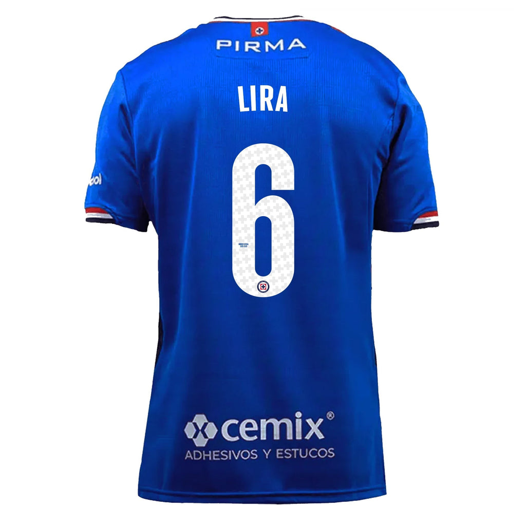 Pirma Men's Erik Lira Cruz Azul Home Jersey 25/26 (Blue)
