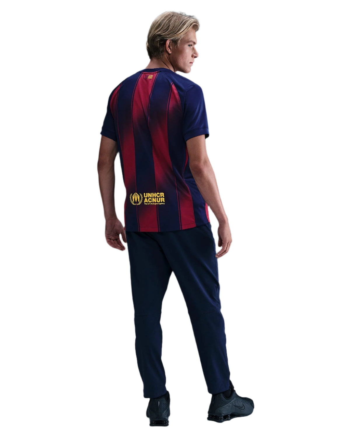 Nike Fermin FC Barcelona Home Jersey 25/26 w/ Champions League Patches (Deep Royal Blue/Midwest Gold)