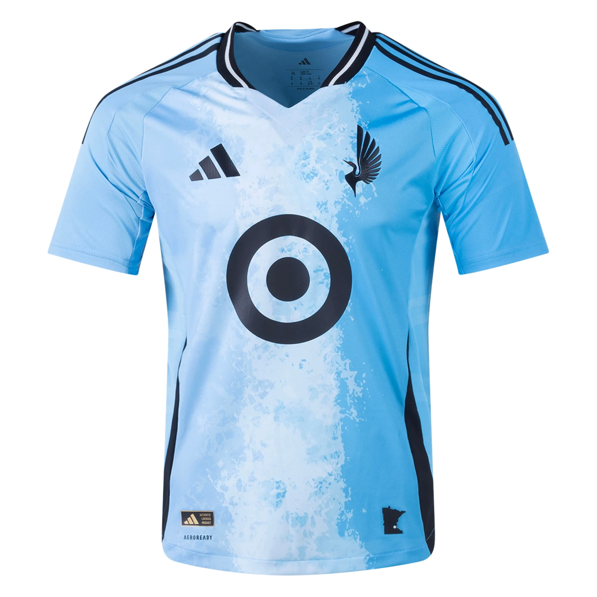 adidas Minnesota United Authentic Alec Smir Away Jersey 25/26 (Zenith Blue)