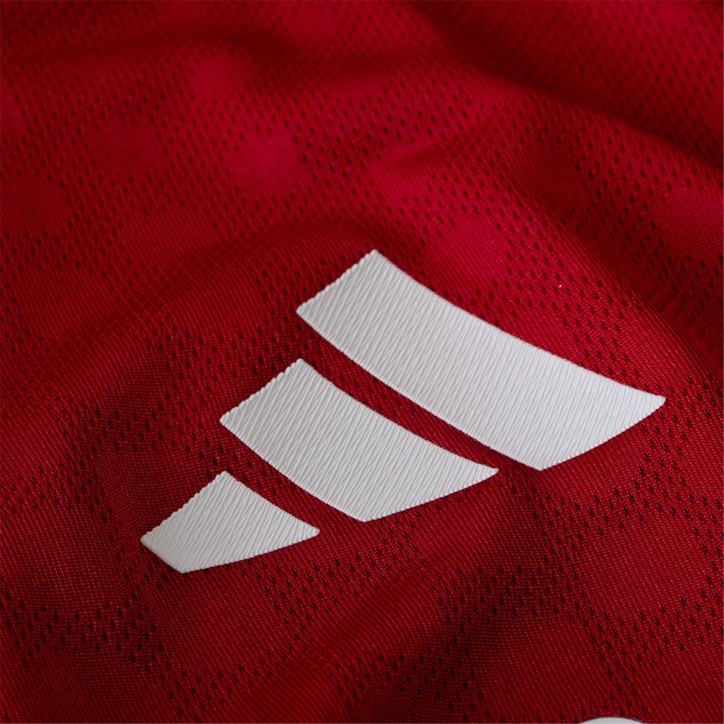 adidas Men's Liverpool FC Authentic Kerkez Home Jersey 25/26 w/ EPL + NRFR Patches (Strawberry Red)