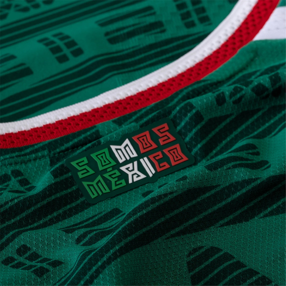 adidas Men's G. Ochoa Mexico Authentic Home 2026 World Cup Jersey (Bold Green)