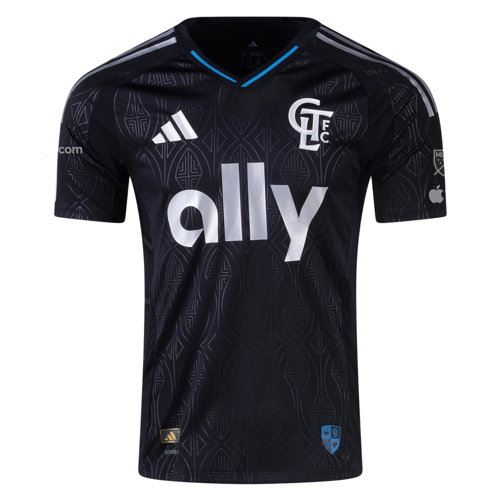 adidas Charlotte FC Authentic Away Jersey 25/26 (Black)