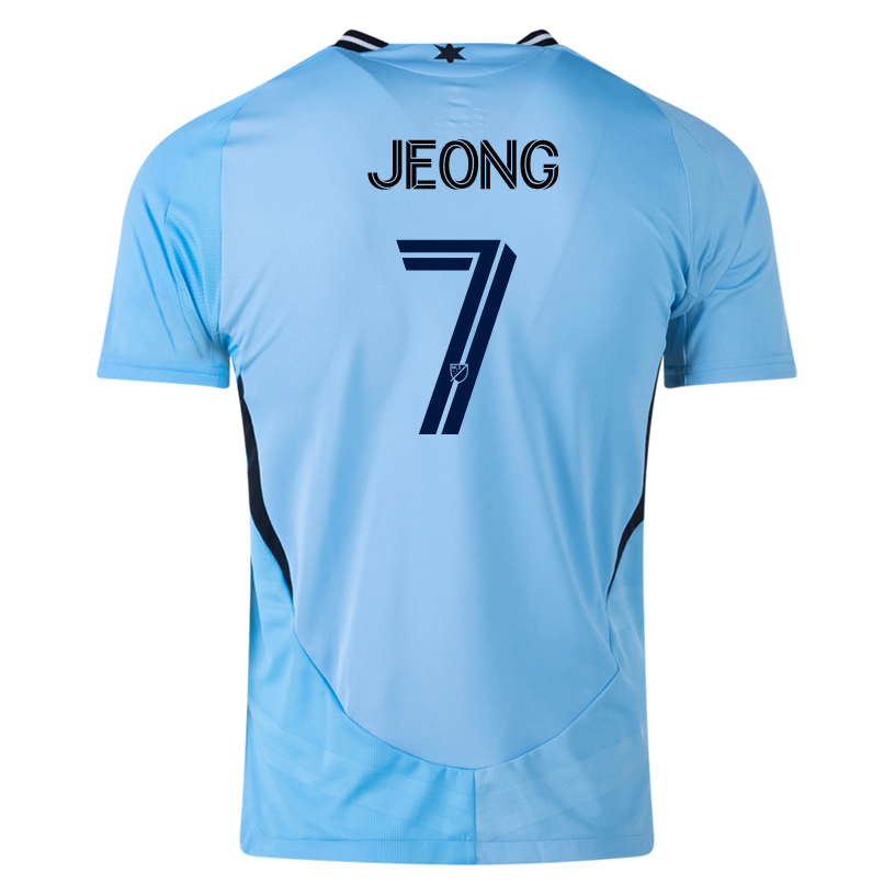 adidas Minnesota United Authentic Sang Bin Jeong Away Jersey 25/26 (Zenith Blue)