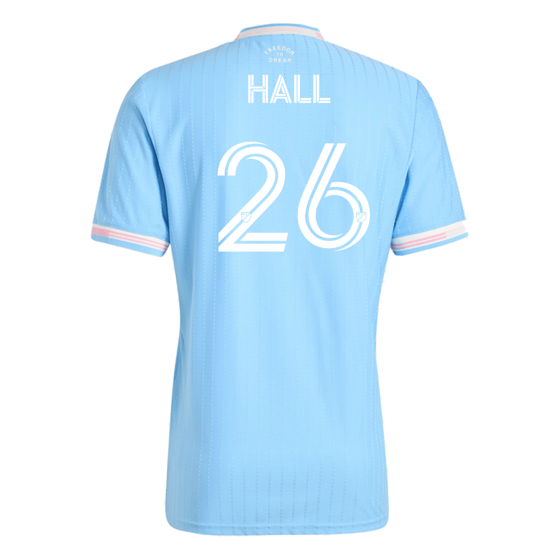 adidas Hall Inter Miami Authentic Third Jersey 25/26 (Blue/Pink)