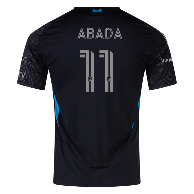 adidas Liel Abada Charlotte FC Authentic Away Jersey 25/26 (Black)