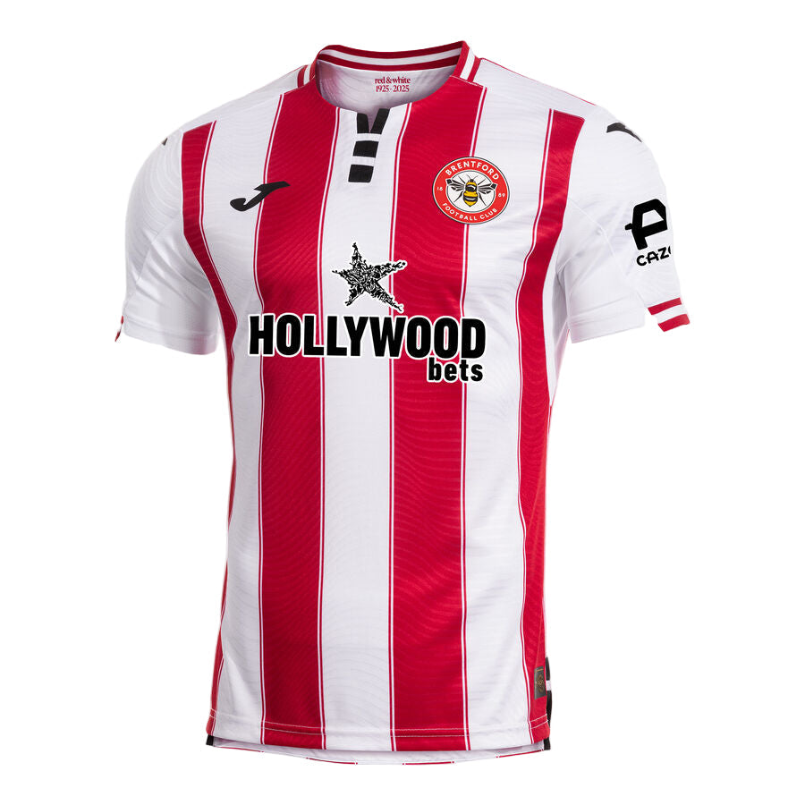Joma Men's Brentford Home Jersey 25/26 (Red/White)
