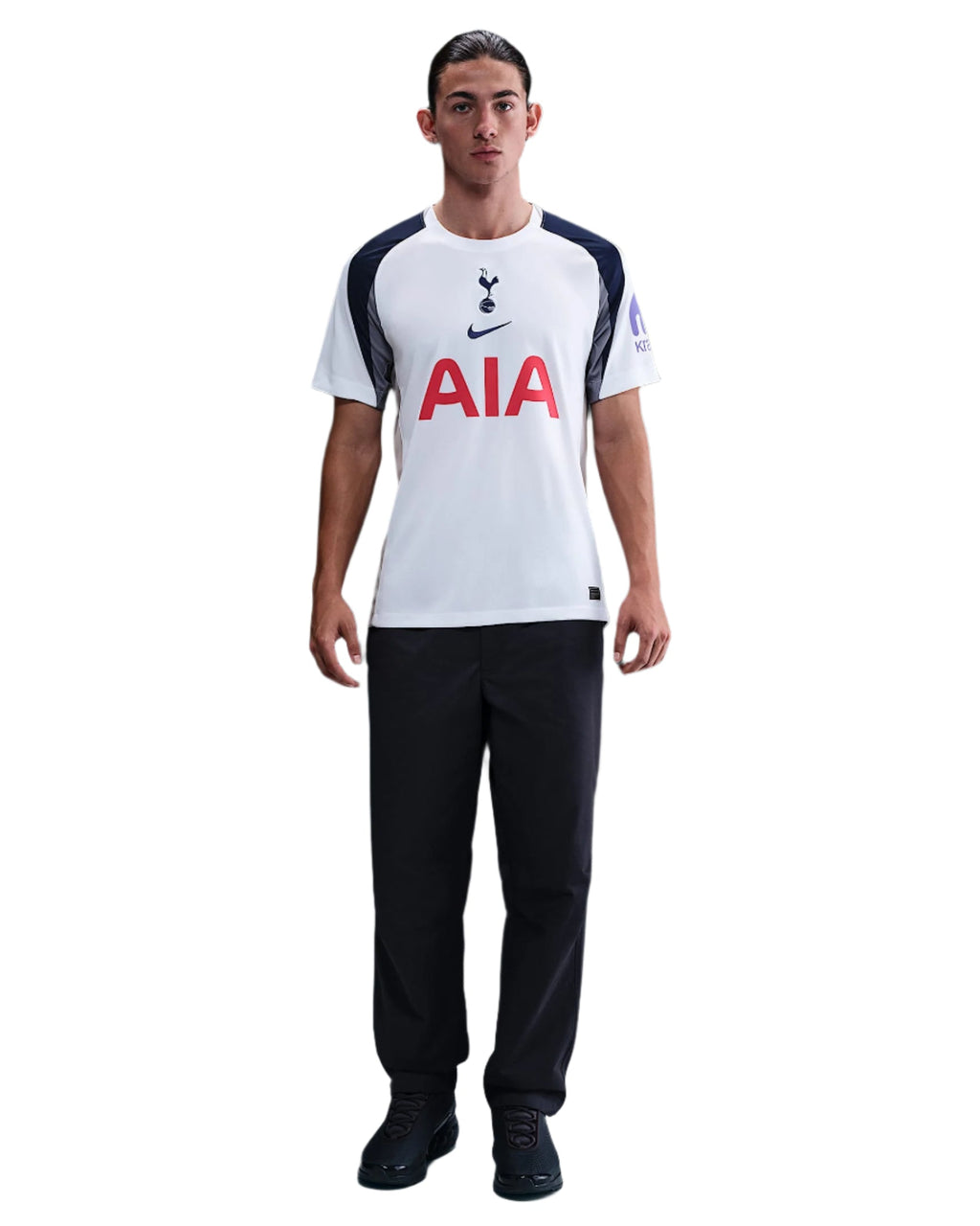 Nike Romero Tottenham Hotspurs Home Jersey w/ EPL + No Room For Racism Patch 25/26 (White/Iron/Binary Blue)