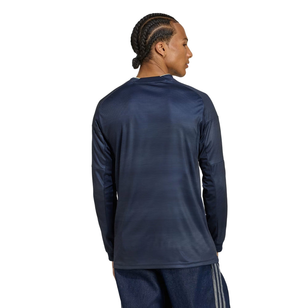 adidas Real Madrid Camavinga Long Sleeve Away Jersey w/ Champions League Patches 25/26 (Legend Ink)