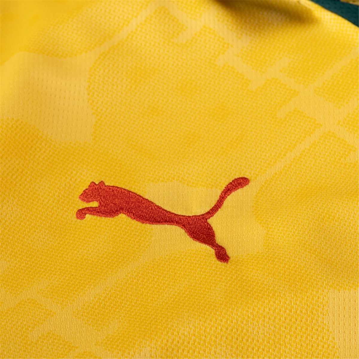 PUMA Men's AC Milan Third Jersey 25/26 (Sunny Yellow/Dark Myrtle)