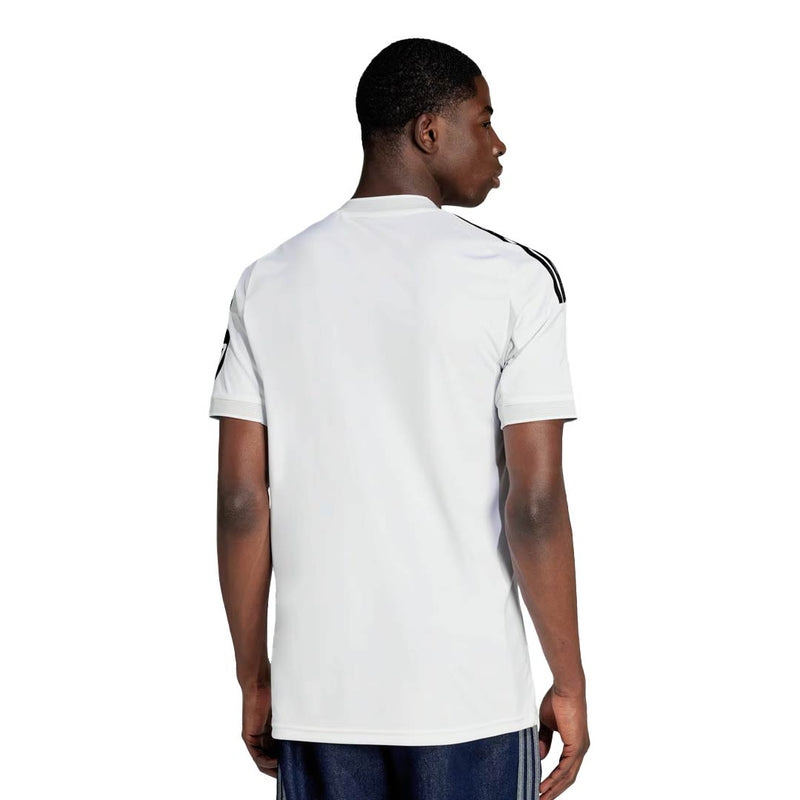adidas Antonio RÃ¼diger Real Madrid 25/26 Home Jersey w/ Champions League Patches (White)