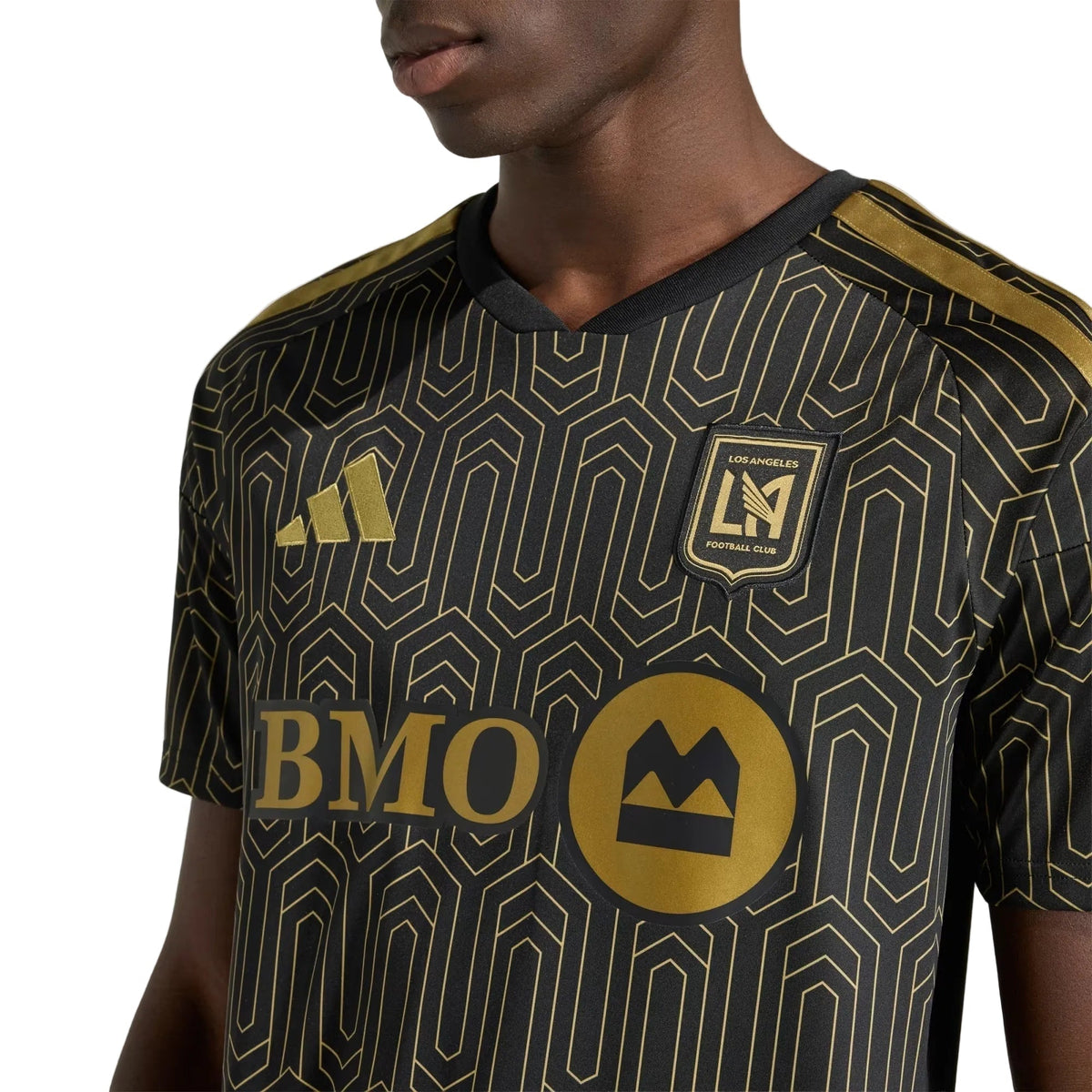 adidas Men's Ordaz LAFC Stadium Home Jersey 26/27 (Black/Gold)