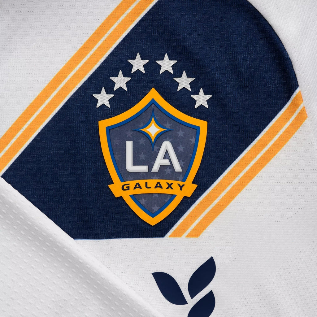 adidas Men's Aude LA Galaxy Authentic Match Home Jersey 26/27 (White)