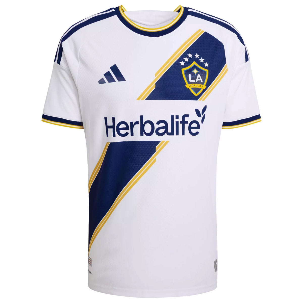 adidas Men's Sanabria LA Galaxy Authentic Match Home Jersey 26/27 (White)