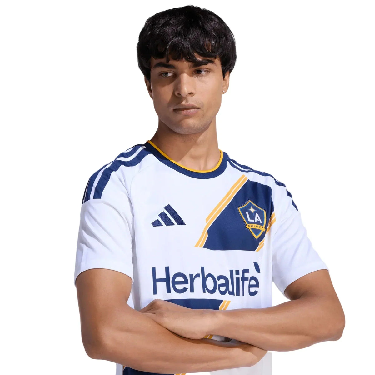 adidas Men's Reus LA Galaxy Home Stadium Jersey 26/27 (White)