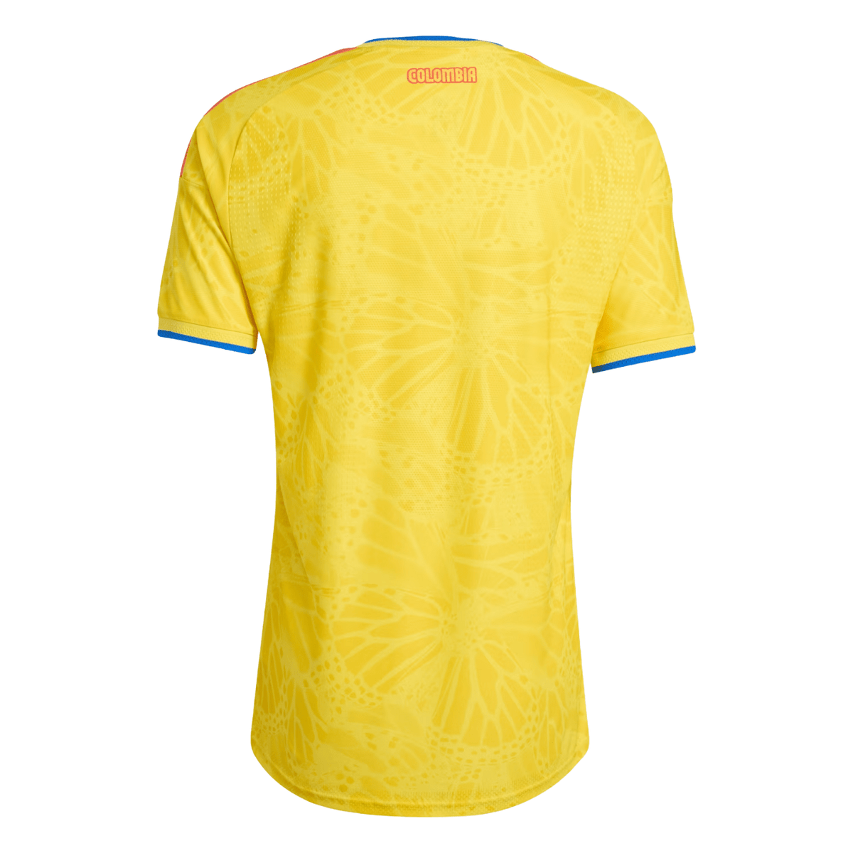 adidas Men's Rios Colombia 2026 Authentic Home Jersey (Impact Yellow)