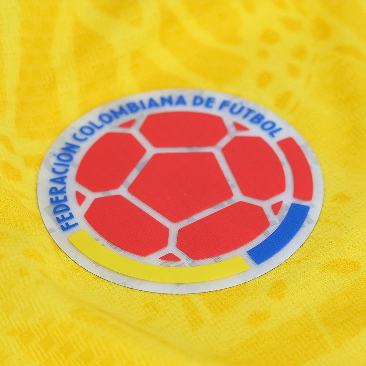 adidas Men's J. Arias Colombia 2026 Authentic Home Jersey (Impact Yellow)