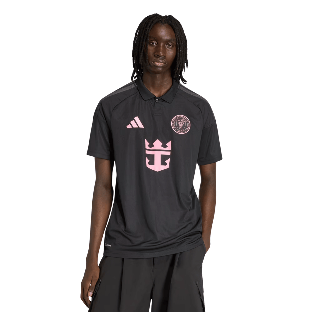 adidas Men's Rios Novo Inter Miami CF 26/27 Away Jersey (Black/Pink)