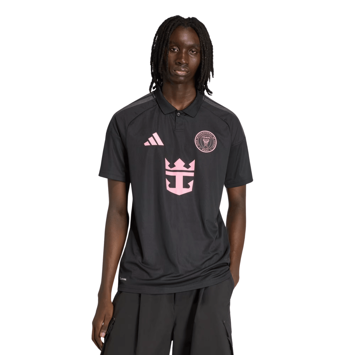 adidas Men's Rios Novo Inter Miami CF 26/27 Away Jersey (Black/Pink)