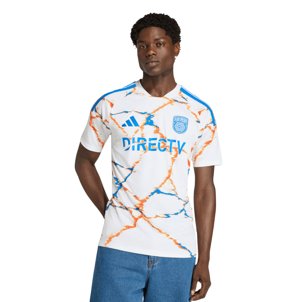 adidas Men's Alvarado JR. San Diego FC 26/27 Away Stadium Jersey (White)