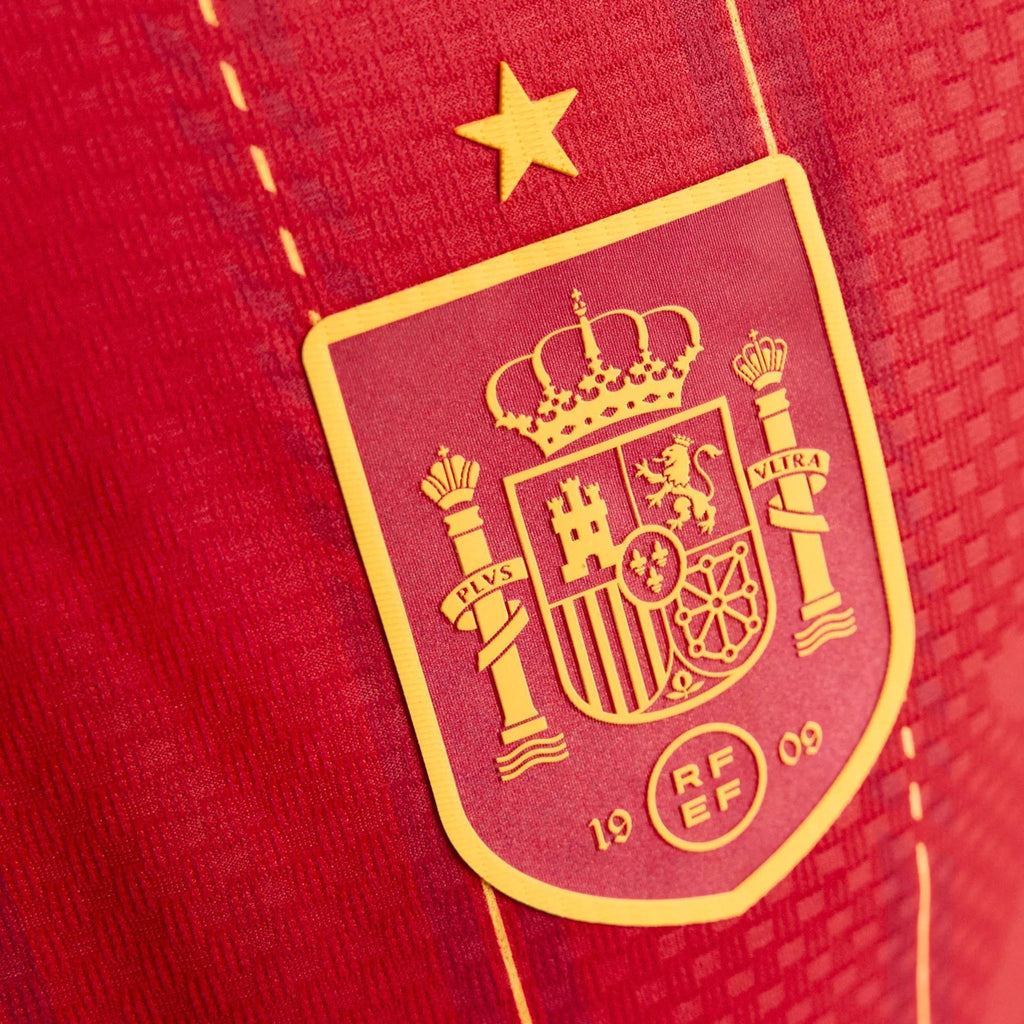 adidas Men's Ferran Spain Authentic World Cup Home Jersey 2026 (Vivid Red)