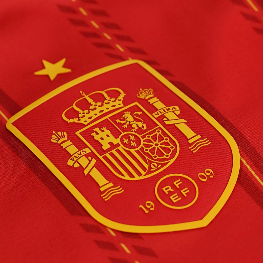 adidas Men's Lamine Yamal Spain World Cup Home Jersey 2026 (Vivid Red)