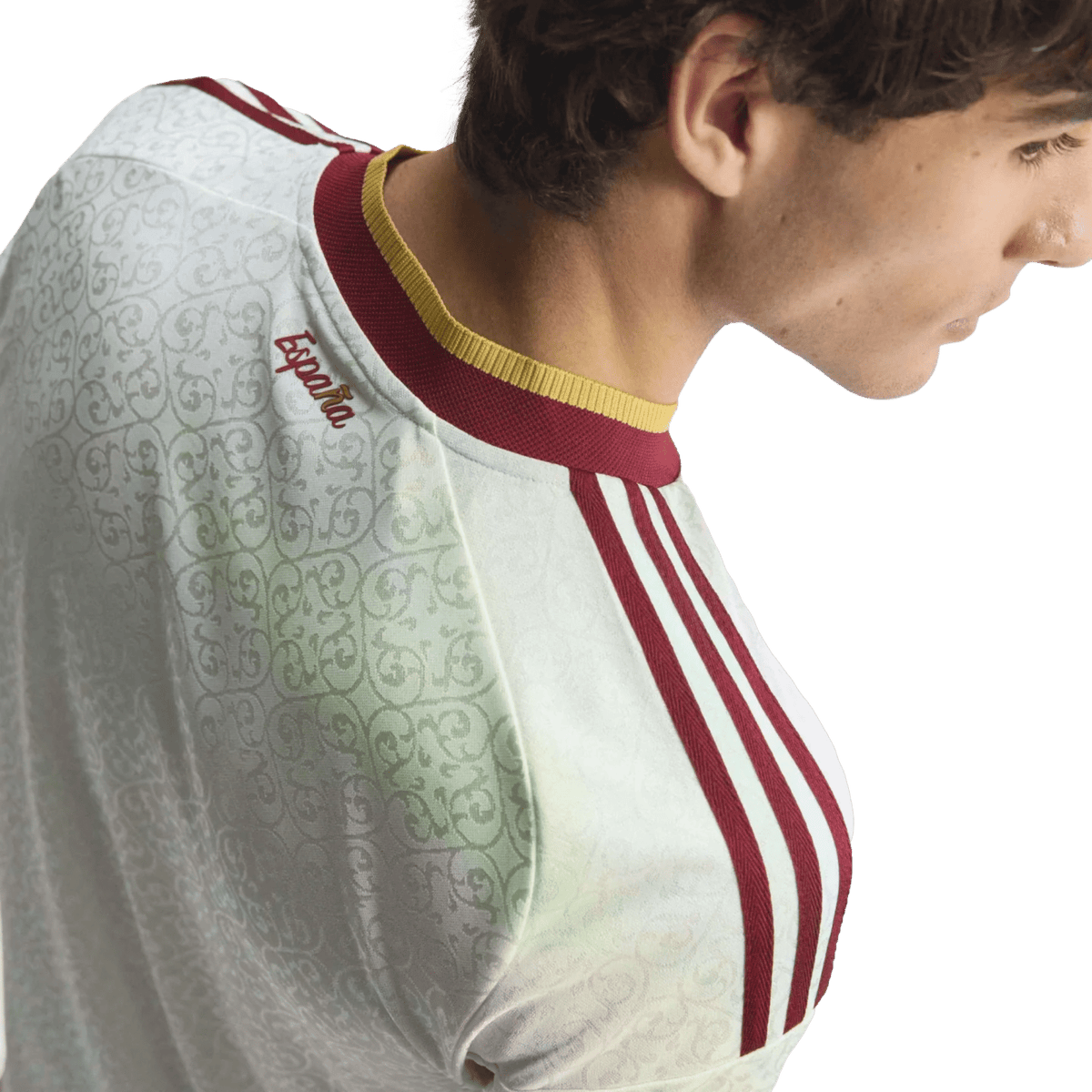 adidas Men's Spain Authentic Pedri Away Jersey 2026 (White)