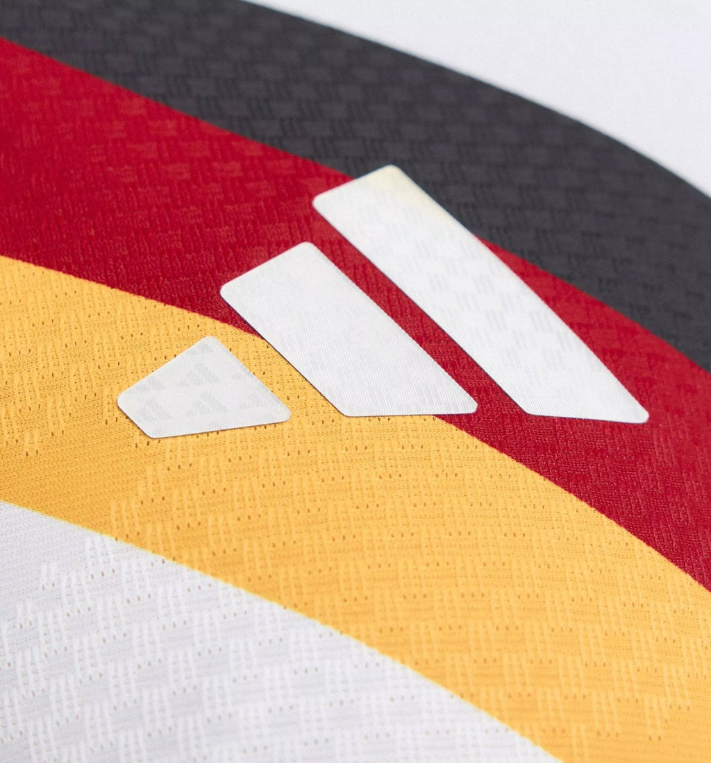 adidas Men's Stiller Germany Authentic Home World Cup Jersey 2026 (White/Black)