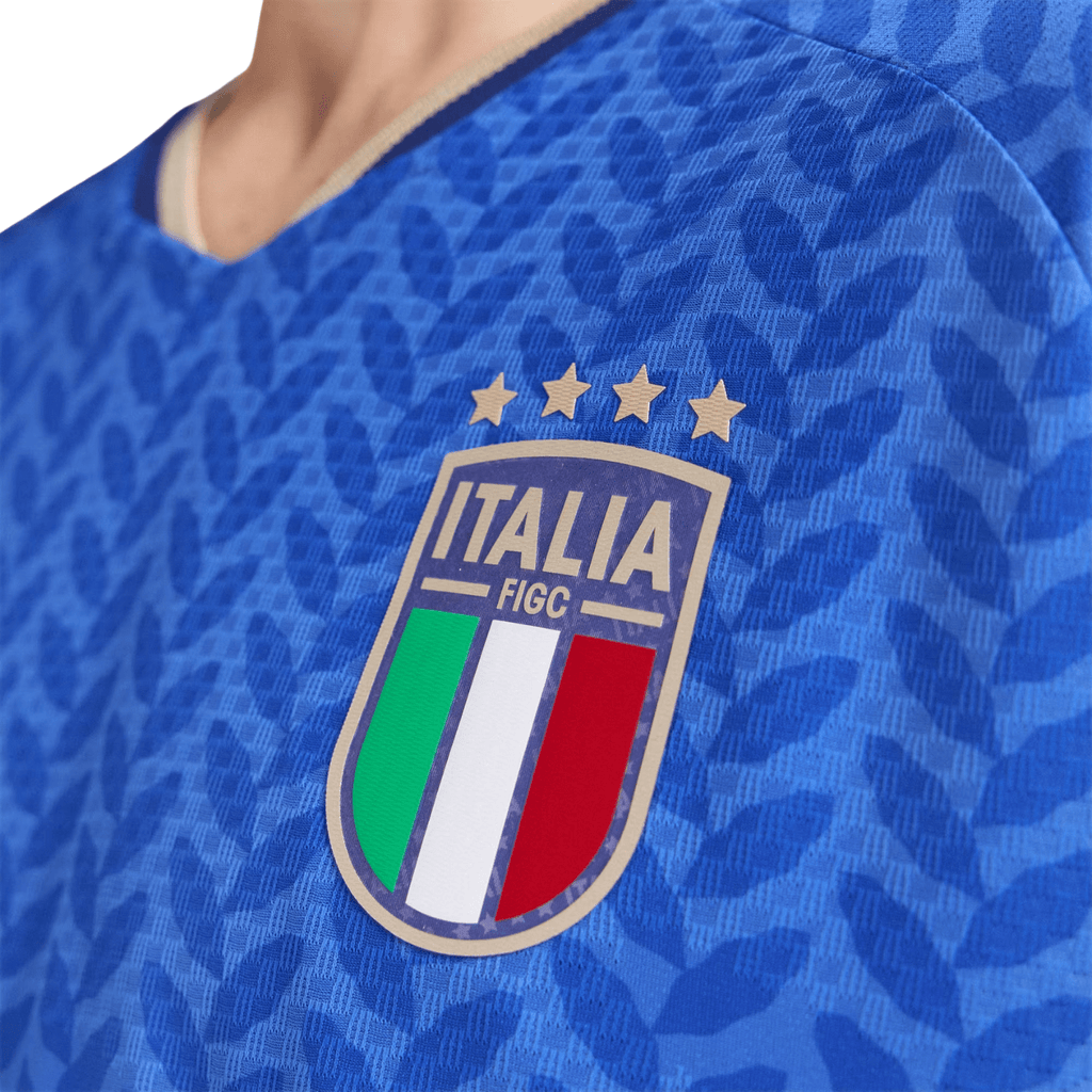 adidas Men's Barella Italy 2026 Authentic Home Jersey (Bold Blue)