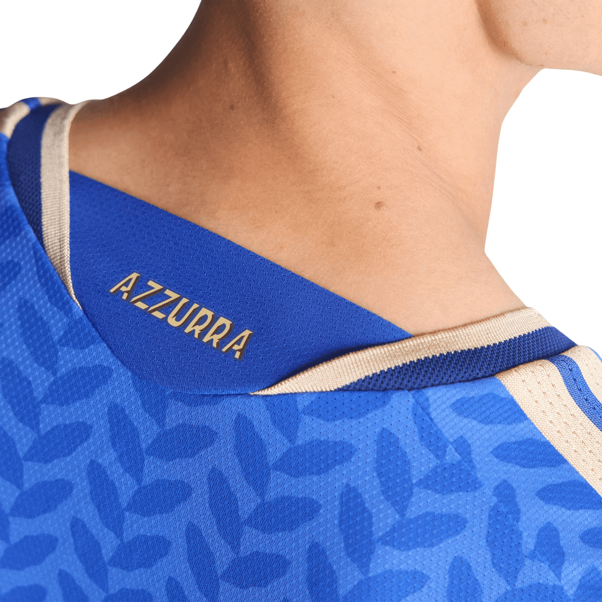 adidas Men's Gatti Italy 2026 Authentic Home Jersey (Bold Blue)