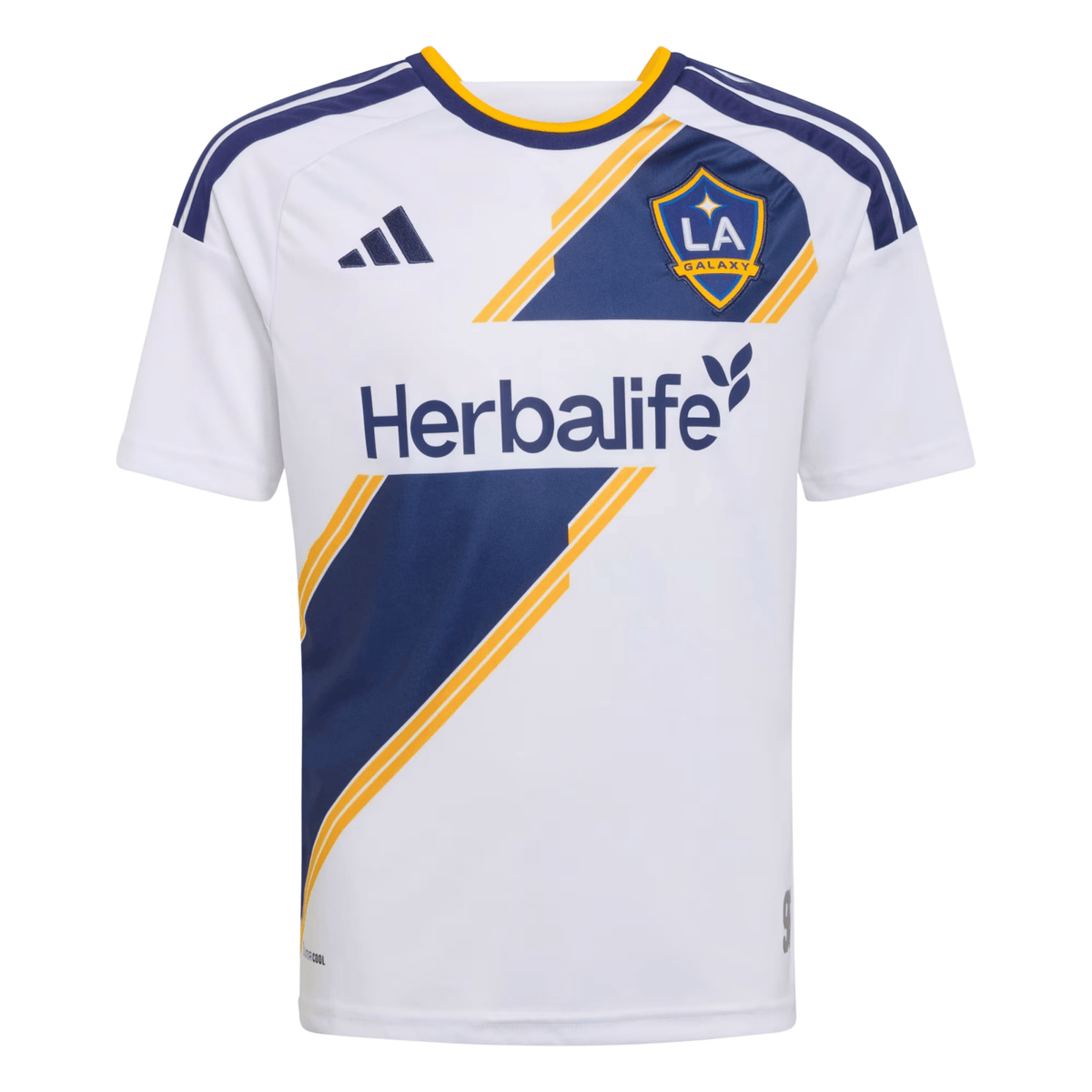 adidas Youth LA Galaxy 26/27 Home Jersey (White)