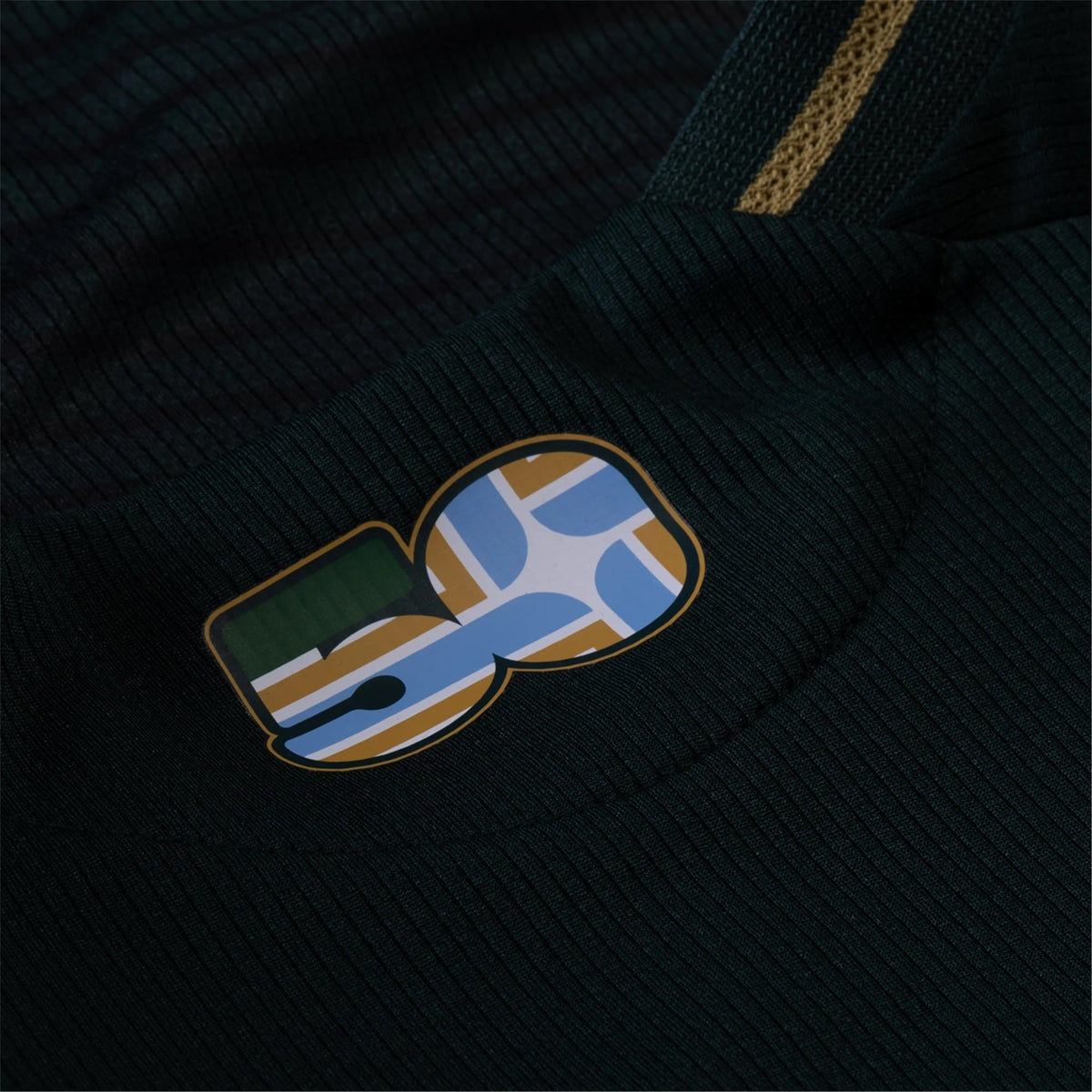 adidas Ian Smith Portland Timbers Authentic Home Jersey w/ MLS & Apple Patch 25/26 (Green/Gold)
