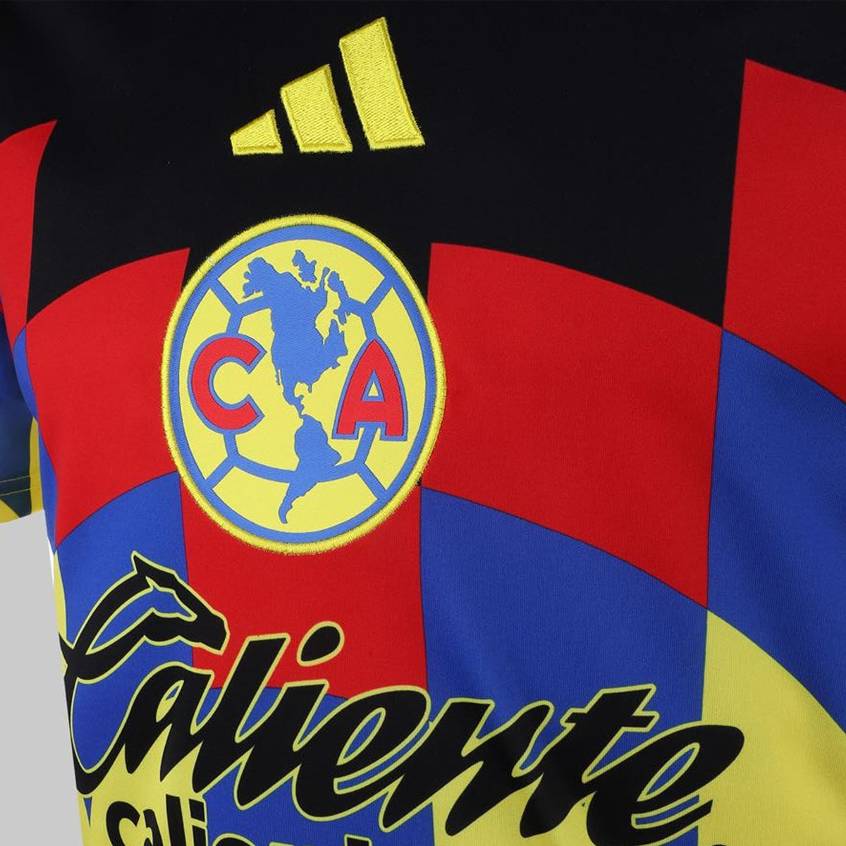 adidas Men's J. Dos Santos Club America Home Jersey 25/26 (Yellow)
