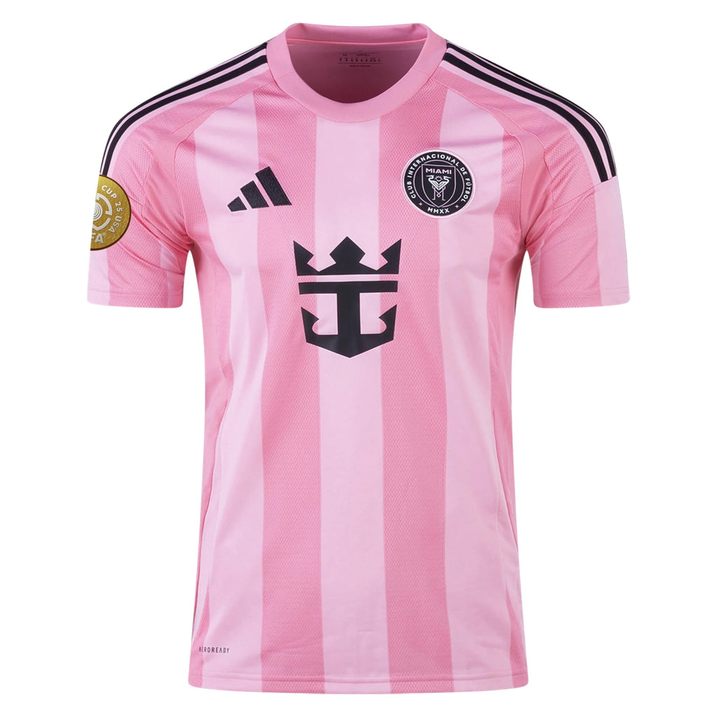 adidas Lionel Messi Inter Miami CF Home Jersey 25/26 w/ Club World Cup 2025 Patch (Easy Pink)