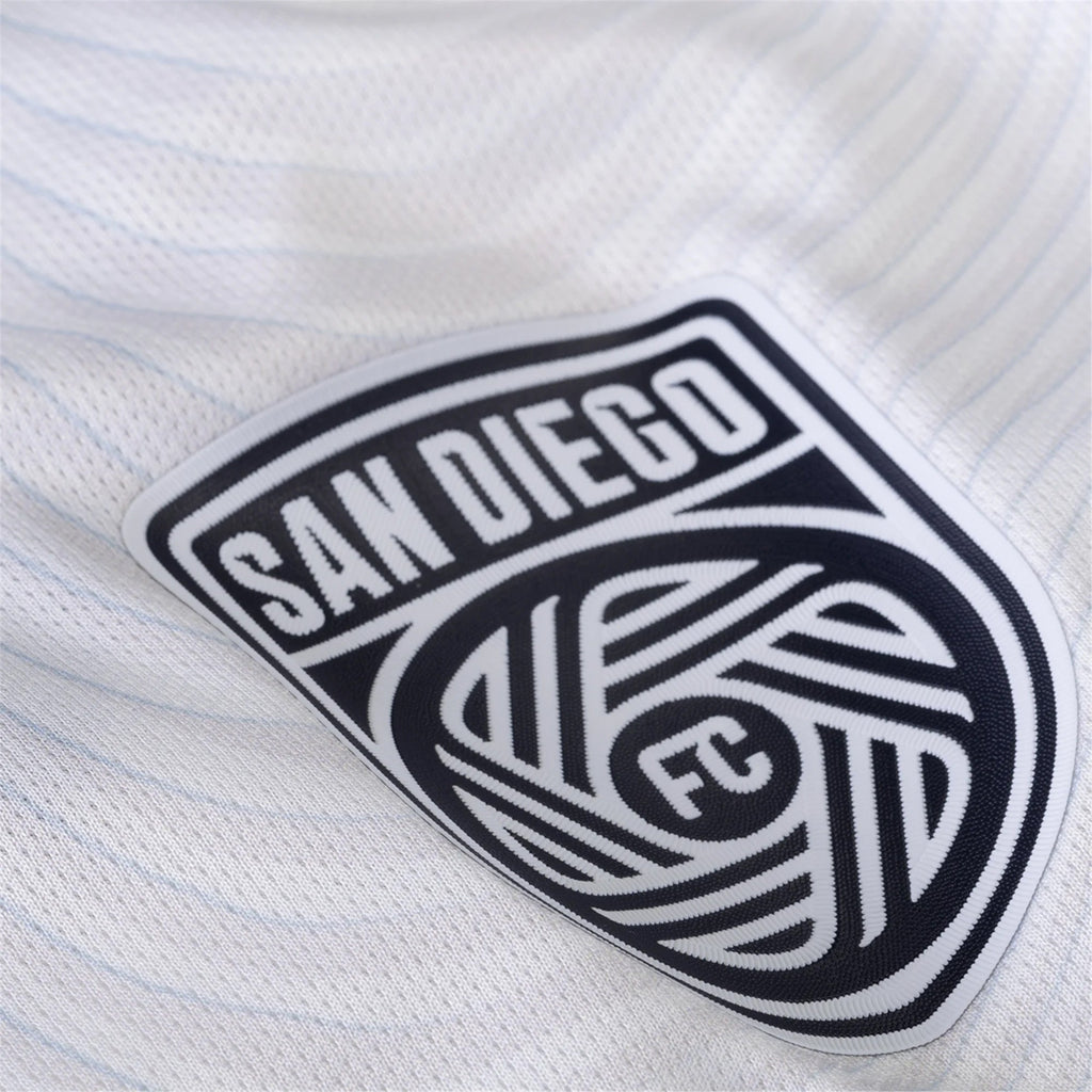 adidas San Diego FC Authentic Anisse Saidi Away Jersey 25/26 w/ MLS & Apple Patch (White)