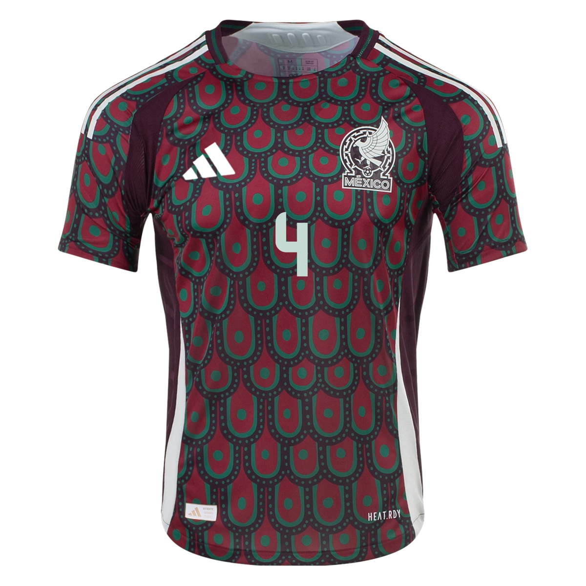 adidas Mexico Authentic Edson Ãlvarez Home Jersey 24/25 (Multicolor)
