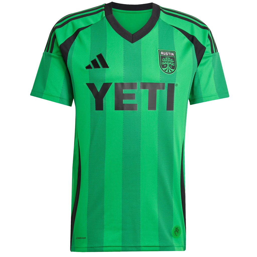 adidas Austin FC Stefan Cleveland Home Jersey 25/26 (Real Green)
