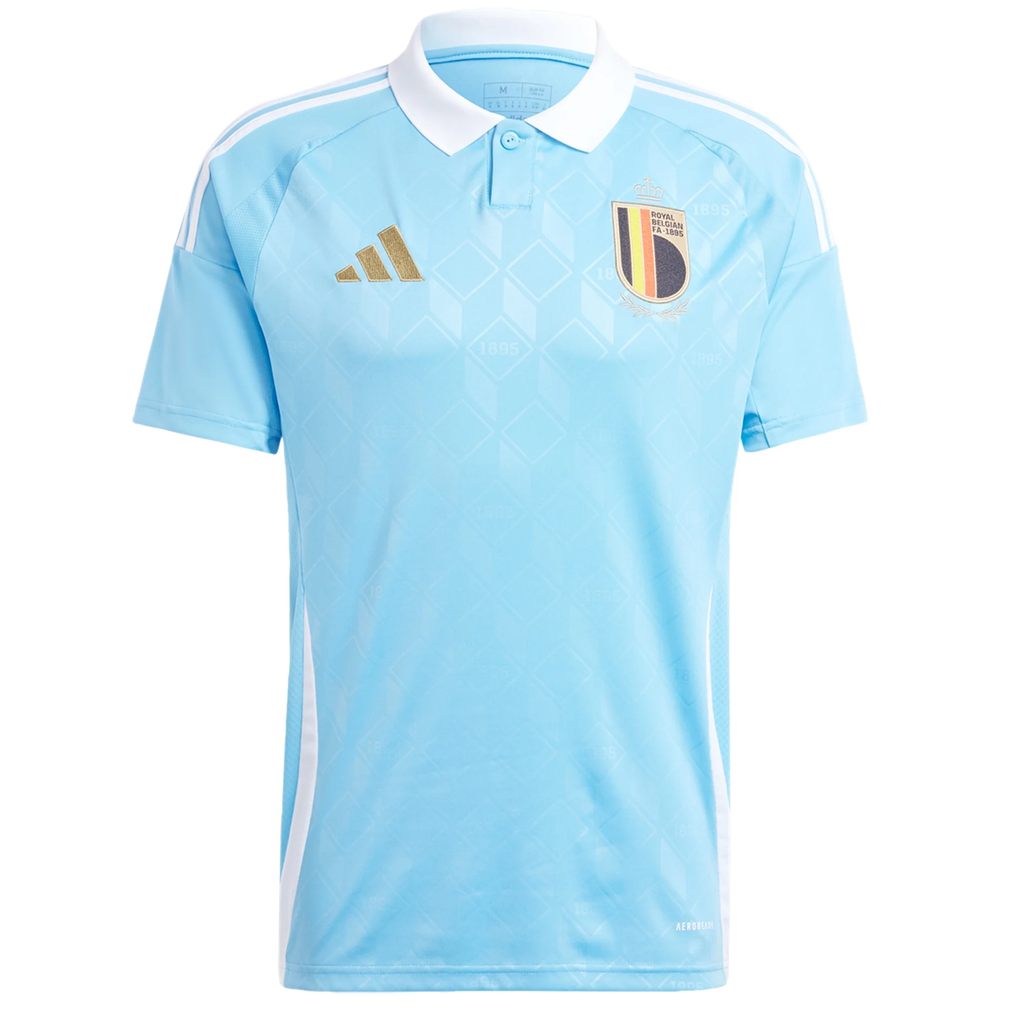 adidas Belgium Away Jersey 24/25 (Semi Blue Burst)