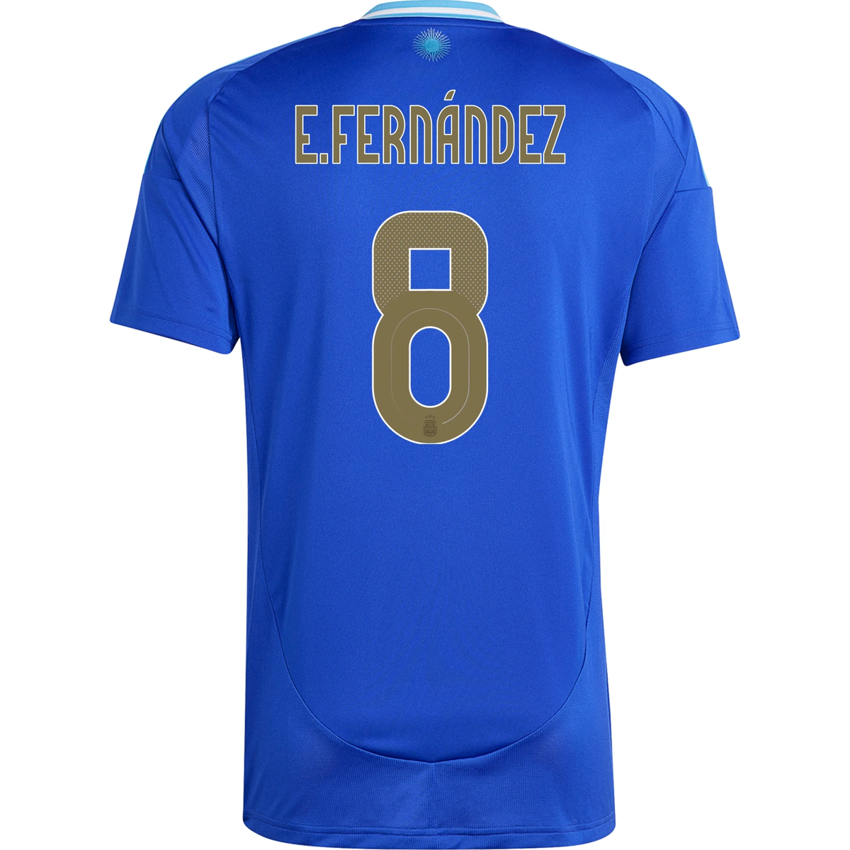 adidas Argentina Enzo FernÃ¡ndez Away Jersey 24/25 (Lucid Blue/Blue Burst)
